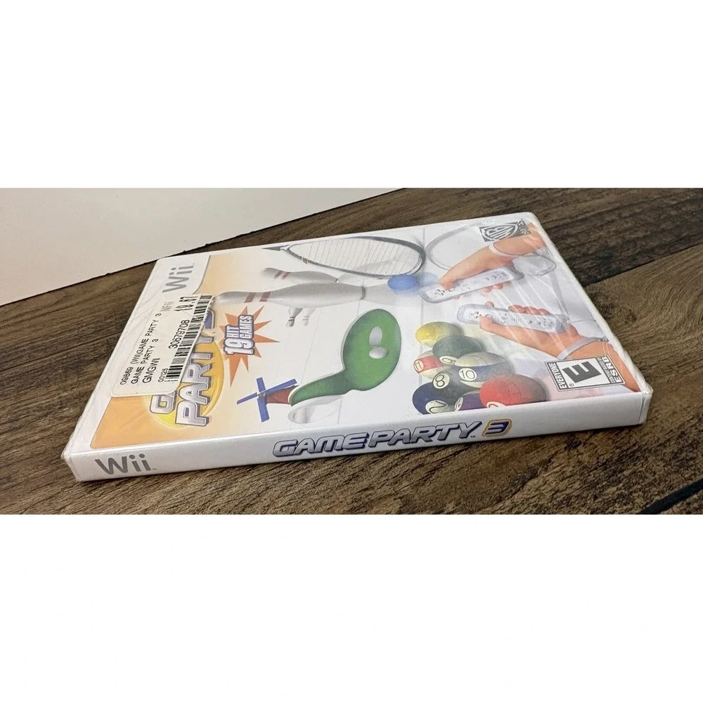 Game Party 3 Wii Video Game SEALED